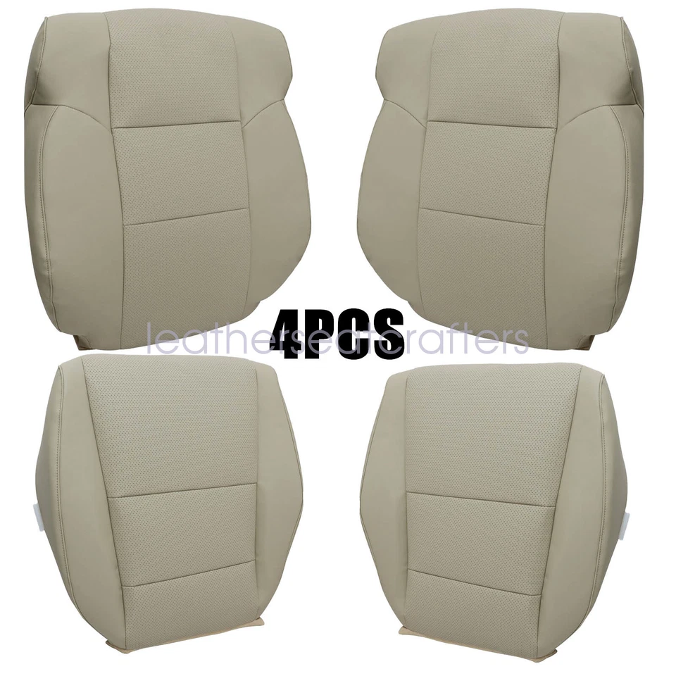 For 2009 2010 2011 Acura TSX Driver & Passenger Perforated Leather Seat Cover 4X Foto 3 de 4