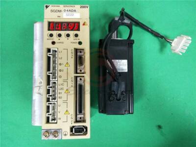 Gebraucht YASKAWA AC Servo Drive SGDM-04ADA + SGMAH-04AAA41 Motor 400W