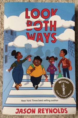 JASON REYNOLDS - LOOK BOTH WAYS BOOK CILIP CARNEGIE MEDAL SCHOOL DRAMA ART A *VG