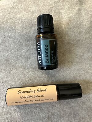 Homemade Essential Oil Roll On Bottle  ~ doTERRA Balance 10ml