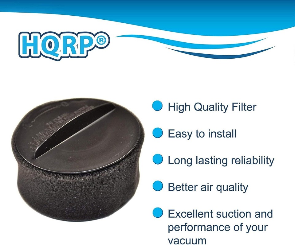 HQRP Inner & Outer Circular Filter Set For Bissell PowerForce Helix Vacuums - Compatible With 1240, 12401, 1240R Models - View #2