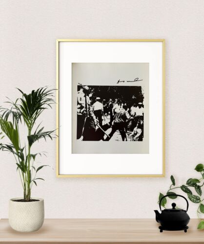 'Original Andy Warhol Signed Lithograph, COA and Appraisal for $3,500 USD'