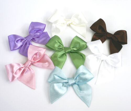 12 Pre-Tied Bow Bows Wedding Favor Box Decorations - Picture 1 of 3