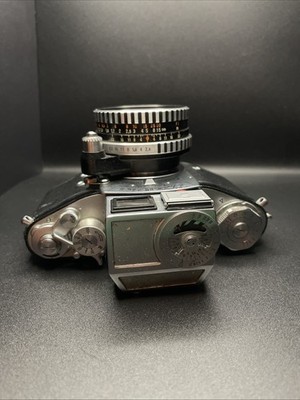 RARE Ihagee EXAKTA Varex VX IIa Carl Zeiss Jena Tessar 50mm F/2.8