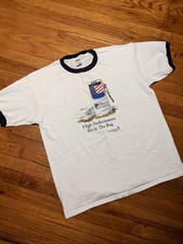 Vintage 90s Anvil Monsanto Corn Gas USA Ringer T-shirt XL