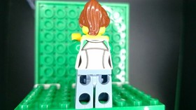 LEGO Minifigure Figure cty0713 Angler Female City Harbor 60147