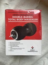 Medic Therapeutics Double Barrel Total Body Massager w/ Strap & Carrying Case