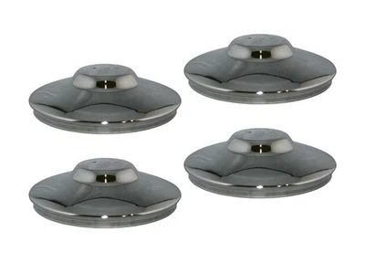 4 x Chrom Radkappen Radkappe Cap Retro early style VW Bus T1 T2 T3 Käfer Kübel - Bild 1 von 4