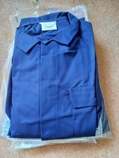 2 x Faithfull Coverall Size 116R (Work Overall Mechanic Garage Site Boiler Suit)