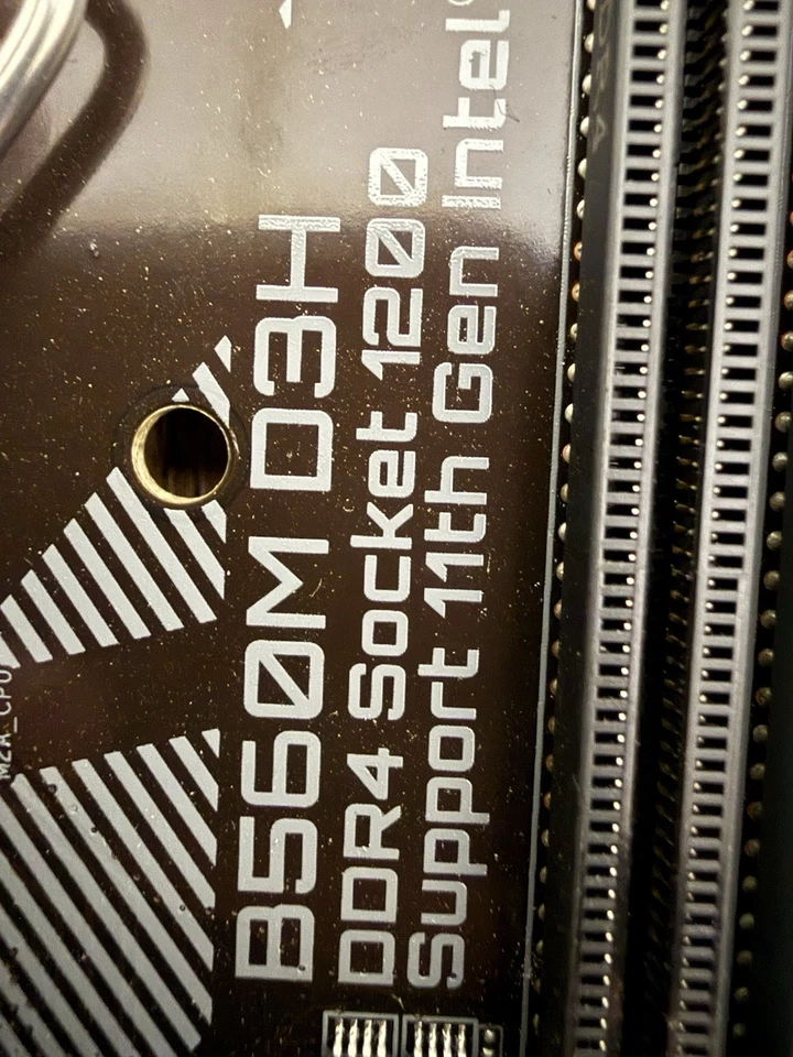 Processor Intel I7 11700 + Motherboard Gygabyte B560M D3H - Immagine 4 di 4