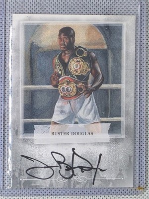 2009 Mecca Buster Douglas Autographed Card Boxing