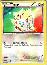 Togepi 110/149 Common Boundaries Crossed Pokemon Moderately Played on eBay