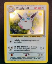 Pokemon TCG Jungle Wigglytuff 16/64 Holo Rare English 1999 HP 80
