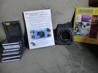 HASSELBLAD-CROMAtEK--9 Filter mit Filterhalter  für Profis