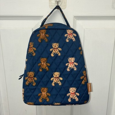 NWT Vera Bradley Lunch Bunch Bag Bunch Of Bears Teddy Bears