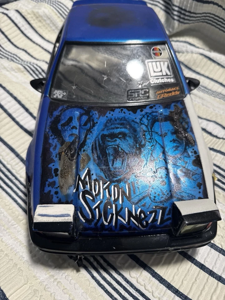 Chasis RC 1:10 LP86 con giroscopio Omg y servo Plus carrocería Pandora Trueno $800 usd  Foto 4 de 4