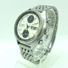 [w2292] SEIKO 6138-8000 Panda Overhauled Chronograph Automatic 23J Vintage EX