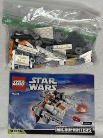 LEGO Star Wars MicroFighters Series 2 Snowspeeder (75074) 100% Complete 