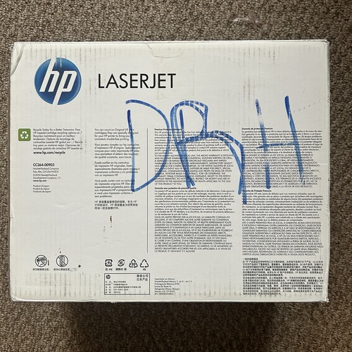 Genuine HP 64X CC364X Black Toner Cartridge - Open Box, Sealed Cartridge - Picture 6 of 6
