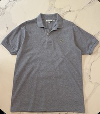 Lacoste Men's Polo T-Shirt Medium Light Blue Classic Fit