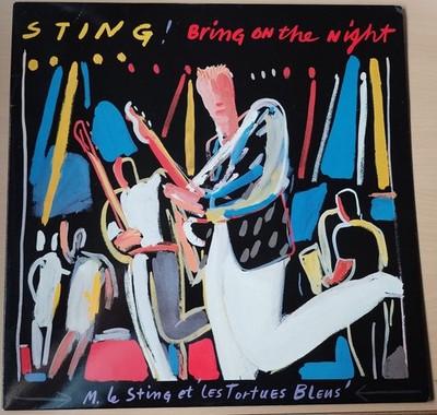 2-LP OIS Sting - Bring on the Night 1986 Jazz-Rock sehr gut professioinell ger.
