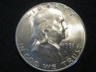 1951 "S" Franklin Half Dollar***BU***