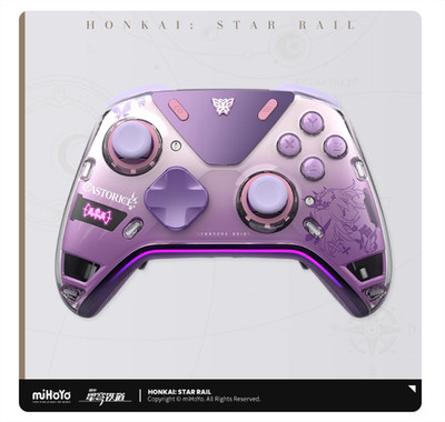 Game Official Honkai: Star Rail Castorice Game Controller w/Box Gamepad Badge