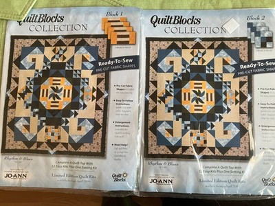 Quilt blocks Collection Rhyhm & Blues  12 easy kits