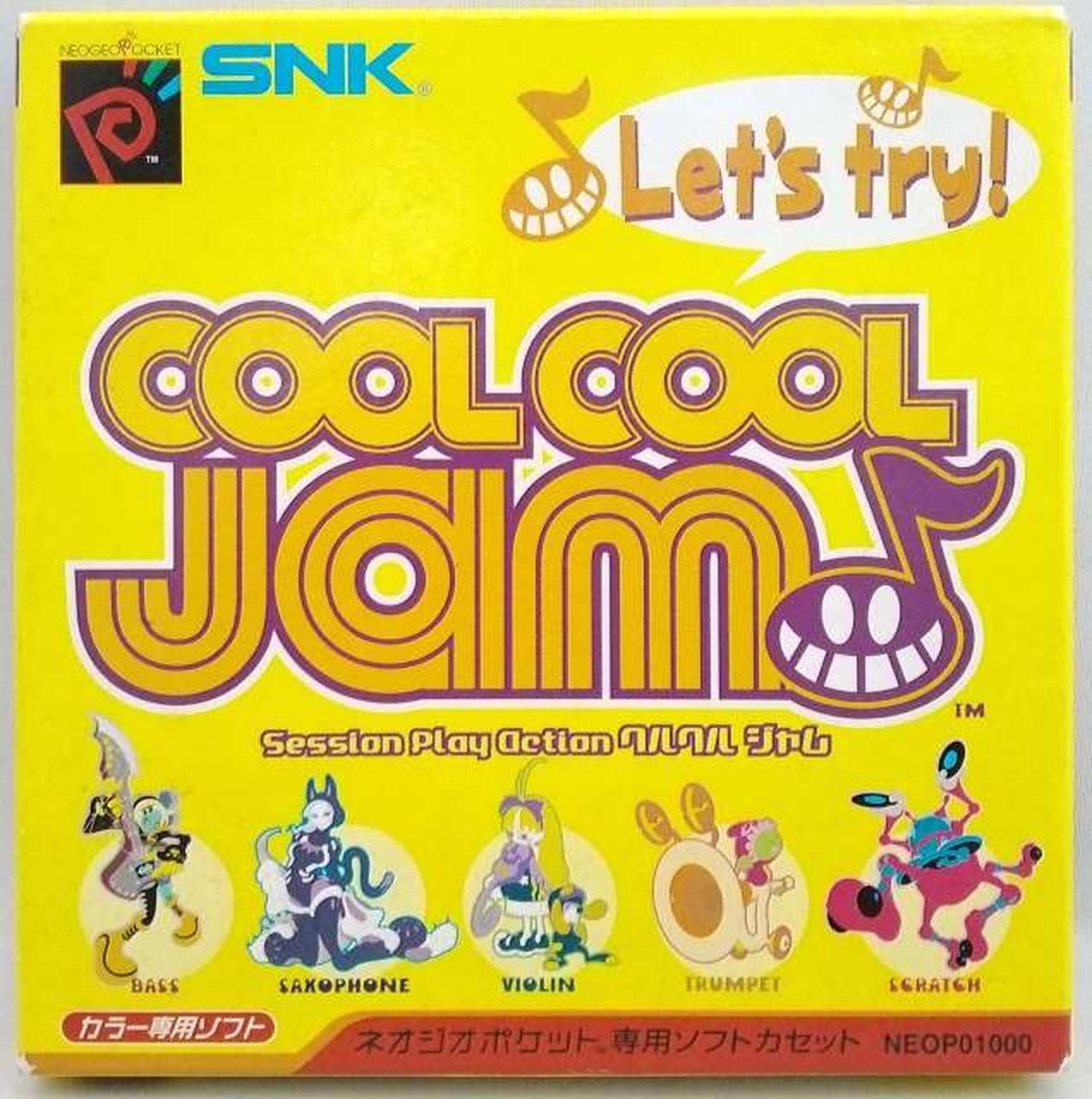 SNK Neo Geo Pocket Cool Cool Jam Video Game, 2000 Release, Used