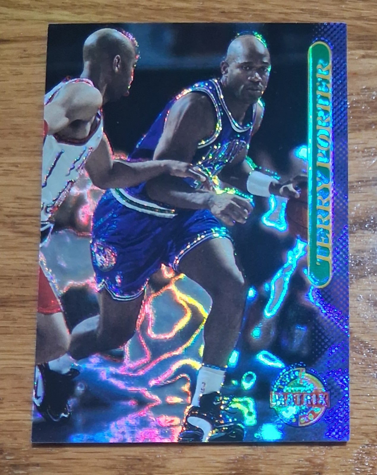 1996-97 TERRY PORTER Topps Stadium Club Matrix Parallel #17, Timberwolves