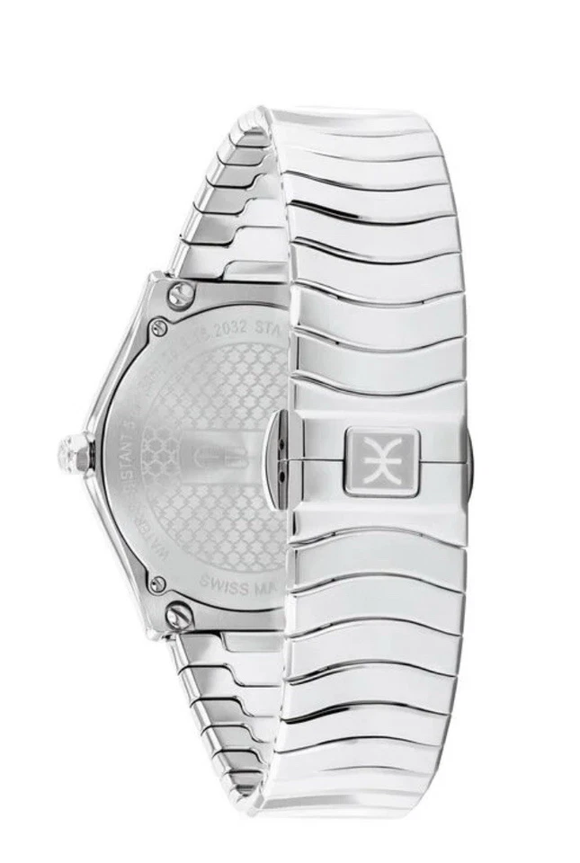 Nuevo reloj Ebel Sport clásico para mujer 33 mm acero inoxidable 1216508A Foto 3 de 4