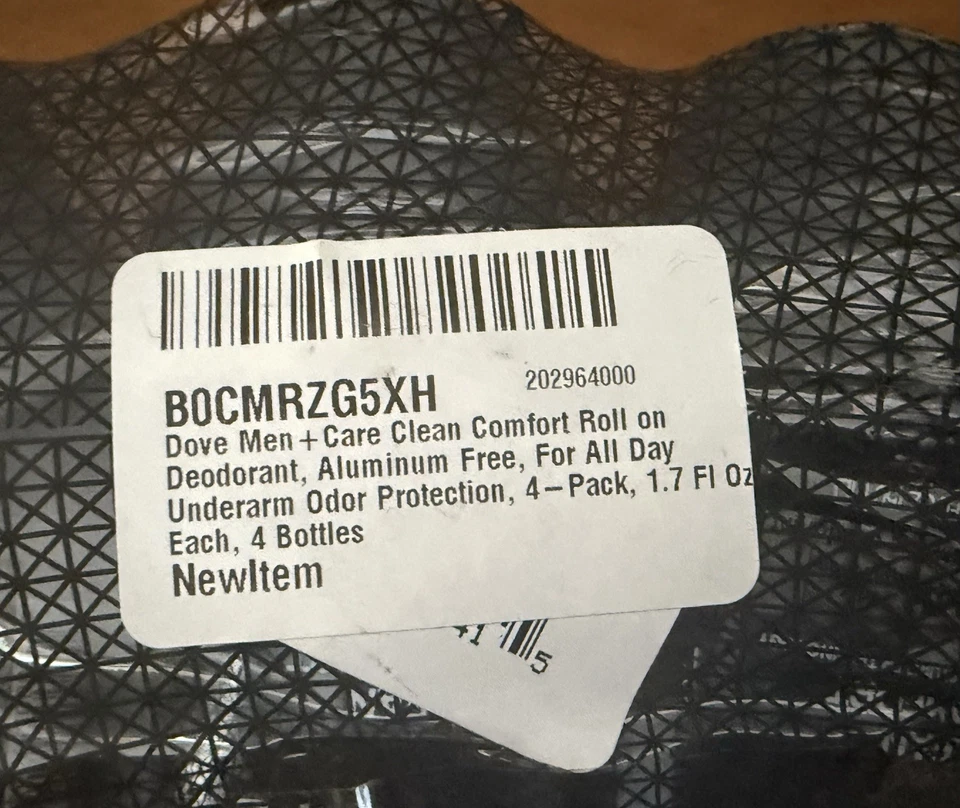 HUGE Lot Of 20 - Dove Men+Care Clean Comfort Roll on Deodorant - 24 Hour - NEW! - Image 4 of 4