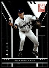 Sean Burroughs 2004 Donruss Elite #135 Padres MLB READ FREE SHIP AutographDen