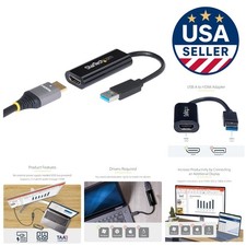 StarTech HDMI Display Adapter - USB 3.0 Converter for Enhanced Productivity