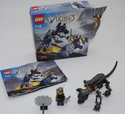 LEGO 7015 - Vikings: Wikinger und Wolf / mit BA / mit OVP / mit Minifigur - Bild 1 von 3