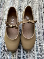 Bloch Children's Size 11.5M Merry Jane Tap Shoes in Tan - Retail 44