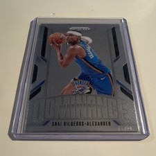 Panini 2024-25 Prizm Dominance Shai Gilgeous-Alexander #11 Oklahoma City Thunder