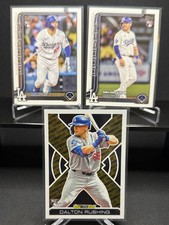 2025 Topps Update - Dalton Rushing - Black Gold, Rookie Debut & Base - RC