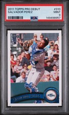 SALVADOR PEREZ 2011 Topps Pro Debut #310 PSA 9 Kansas City Royals