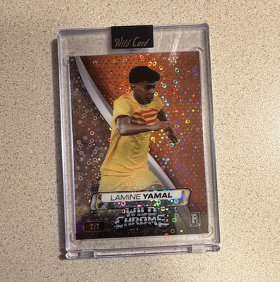 Wild Card 2025 Wild Chrome Lamine Yamal Chrome Soccer 2/7