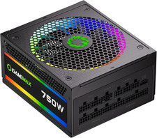750W Fully Modular ARGB Power Supply, ATX3.0 & PCIE 5.0, 80 plus Gold Certified,