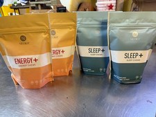 Neora 2X Sleep + 2X Energy Chews 30's Honey Lemon Tryptophan Sealed! Exp. 2028🔥