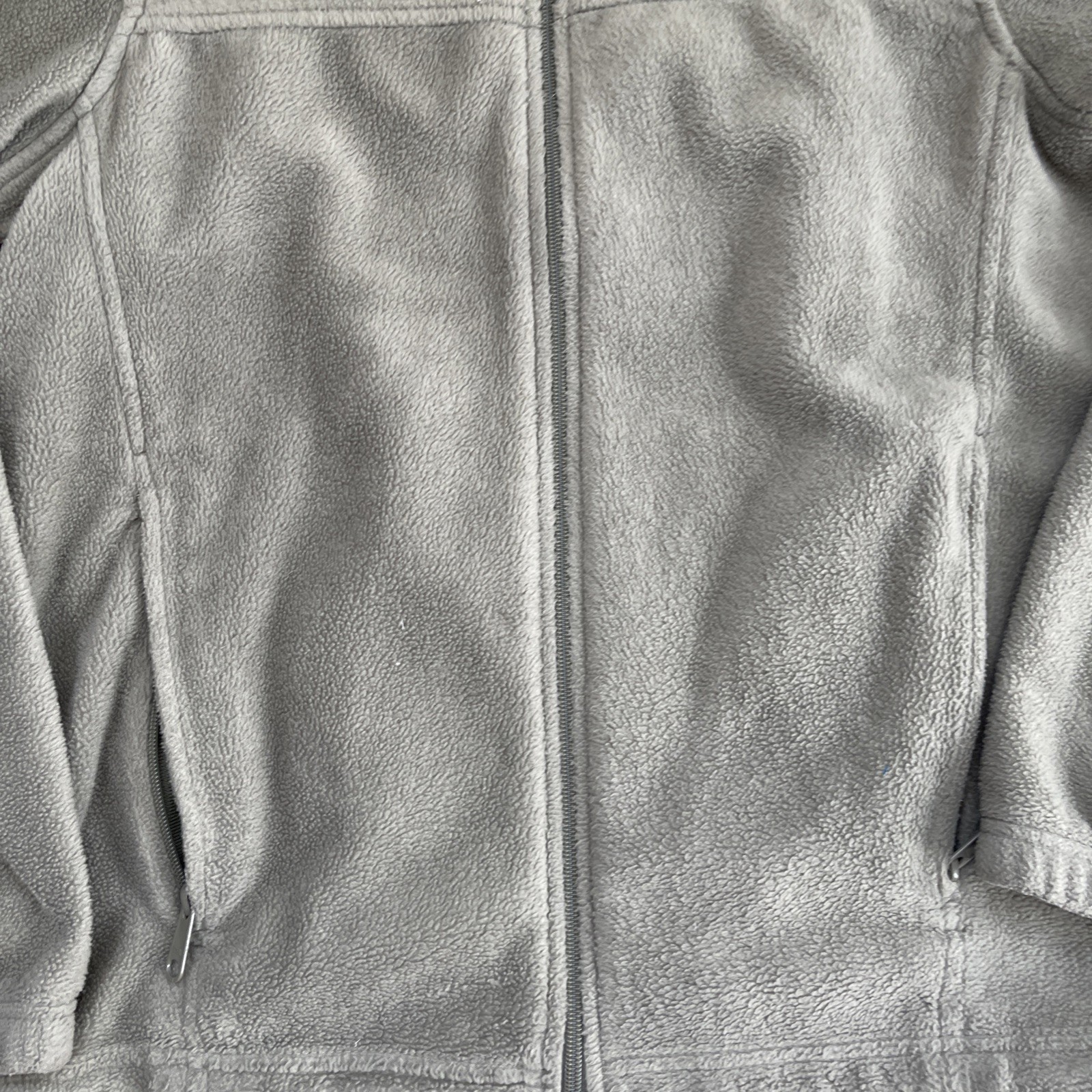 Columbia Green Basic Jacket SMALL Polyester Fleec… - image 3