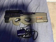 Licensed Fn Herstal Belgium P90 Air Soft Gun With Charger 