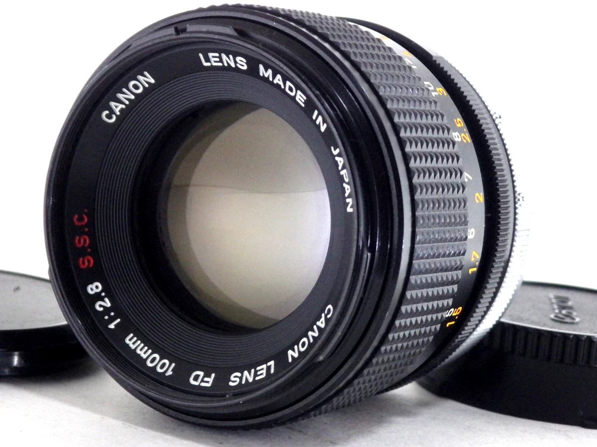 Canon FD f/2.8 Camera Lenses 100mm Focal for sale | eBay
