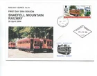 Isle of Man Railway Cover, 2004, 1st Day Sanefell railway season