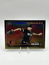 John Means 2024 Topps Series 2 #457 Holiday Parallel Baltimore Orioles