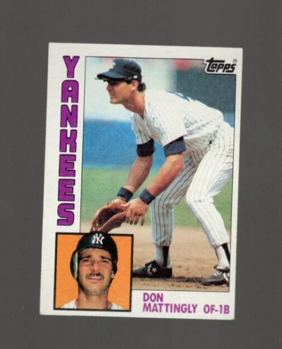 1984 Topps Don Mattingly #8 New York Yankees NEAR MINT- FREE SHIPPING