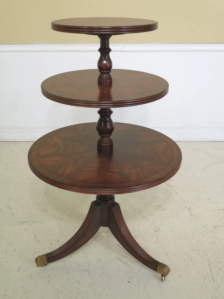 L31278EC: Mesa de caoba de 3 niveles Maitland Smith Foto 2 de 4