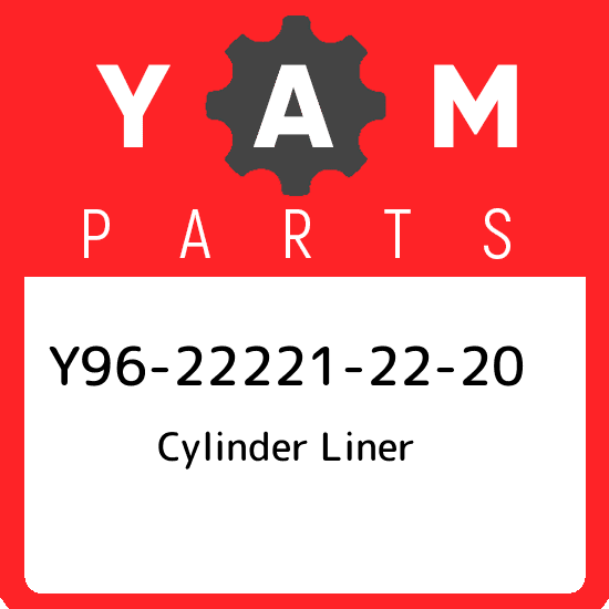 Y96-22221-22-20 Yamaha Cylinder liner Y96222212220, New Genuine